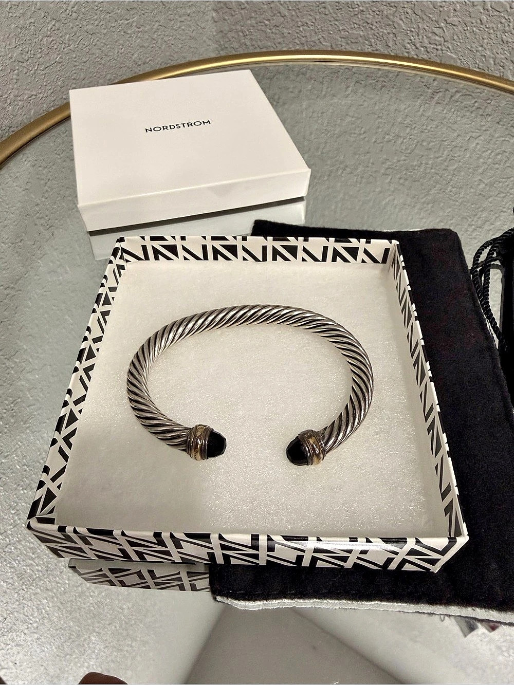 David Yurman Cable Classics Cable Bracelet Silver Like New